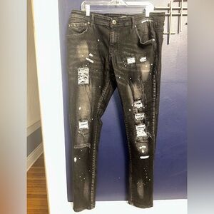 Mens Kindred Distressed Jeans size 38